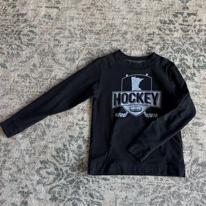 Black Hockey Sweatshirt